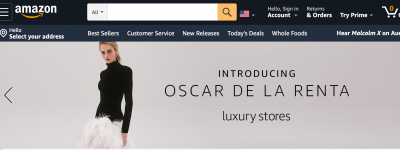 美国电商巨头亚马逊推出线上奢侈品牌“店中店“：Luxury Stores